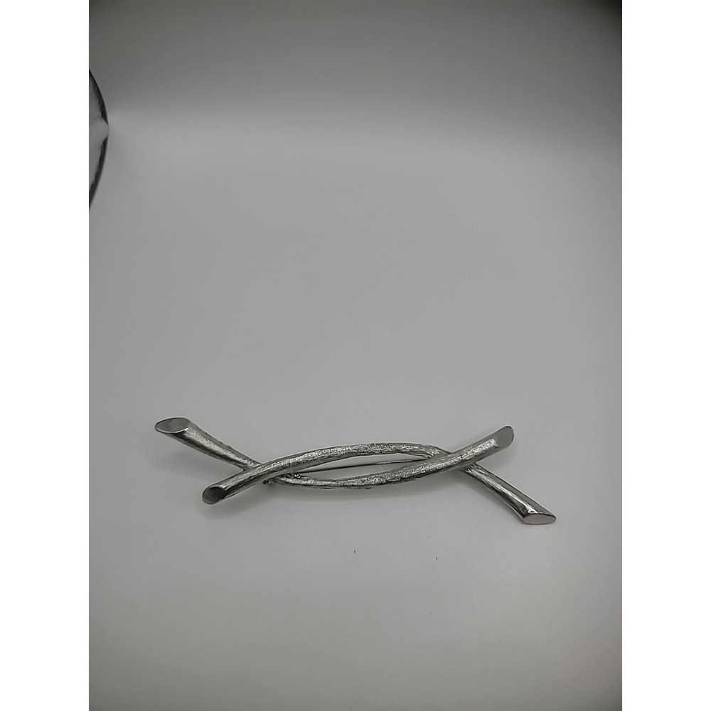 Vintage Judy Lee Branch Twig Brooch Pin‎ Womens Brutalist Minimalist Jewelry